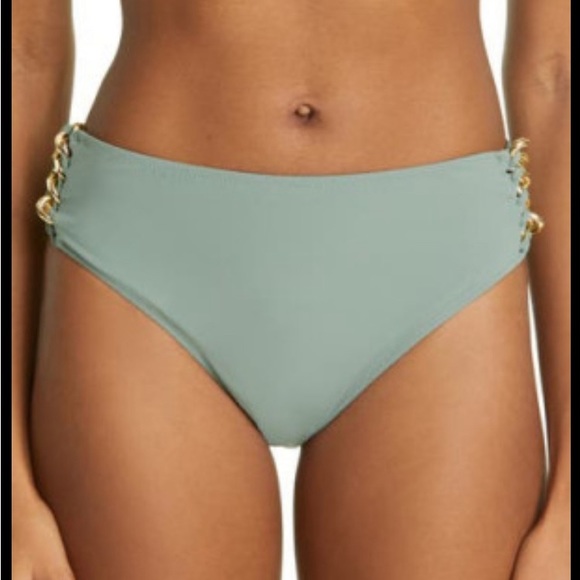 NWOT Stella McCartney Falabella Chain Detail Bikini Top and Bottoms Size S $789 - Picture 7 of 16